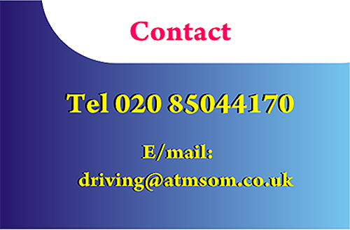 driving instructor contact.